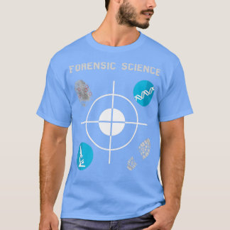 Camiseta Forensic Science  Crime Scene Evidence