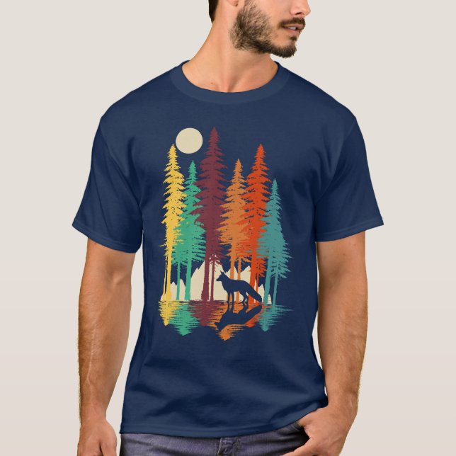 Camiseta Forest fox (Anverso)