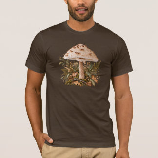 Camiseta Forest Parasol – Elegant Botanical Illustration