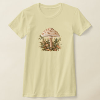 Camiseta Forest Parasol – Elegant Botanical Illustration