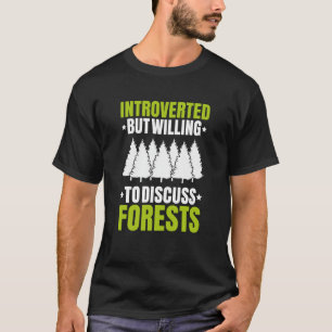 Camiseta Forestal Introvertido Forestal
