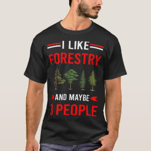 Camiseta Forestal Rojo 3 Personas