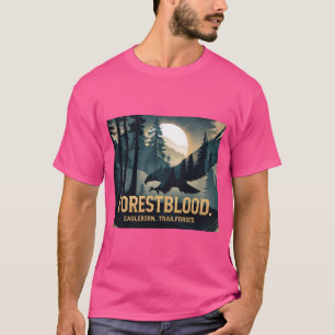 Camiseta Forestblood – Espíritu Salvaje Nacido del Bosque