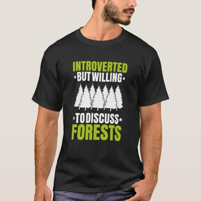 Camiseta Forestry Introverted Forester (Anverso)