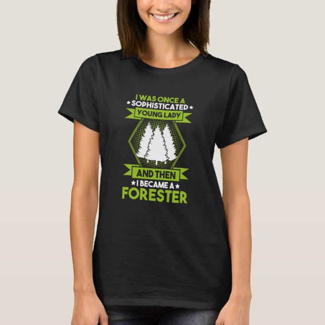 Camiseta Forestry Young Lady Forester (Anverso)