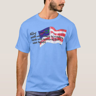 Camiseta Forever African  Forever American  Ally 