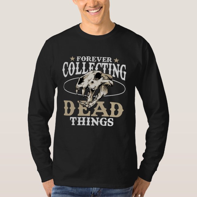 Camiseta Forever Collecting Dead Things Stuffing Animal Tax (Anverso)