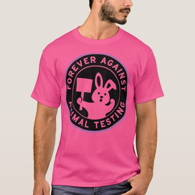 Camiseta Forever contra las pruebas con animales (Anverso)