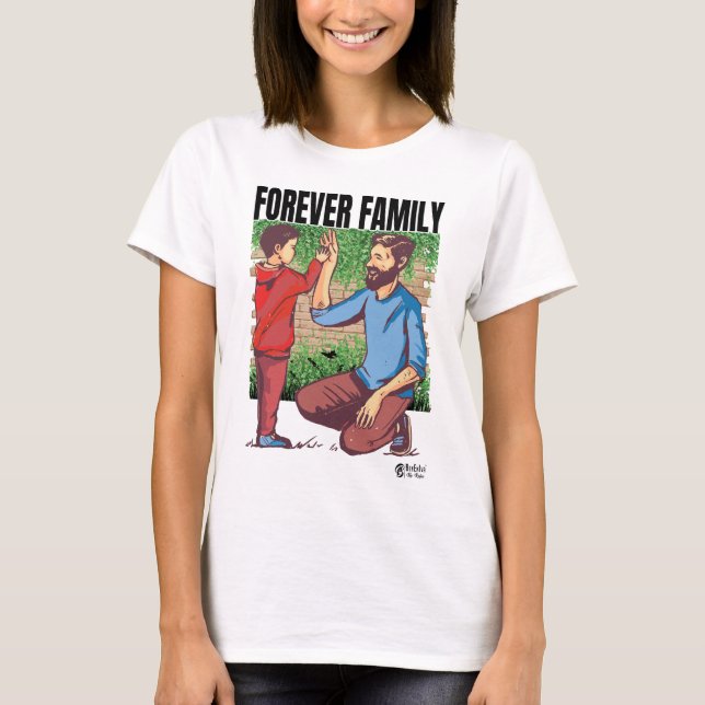 Camiseta Forever Family Women White (Anverso)