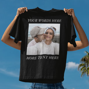 Camiseta Forever Framed con Foto y Mensaje Persona