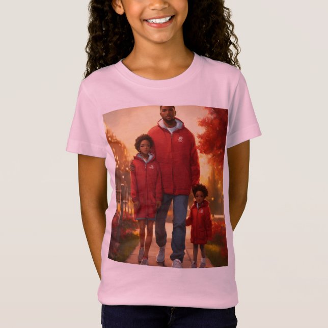 Camiseta Forever Lit: La llama de la familia (Anverso)
