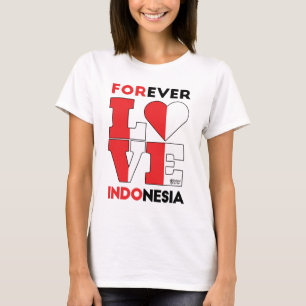 Camiseta Forever Love Indonesia Women White