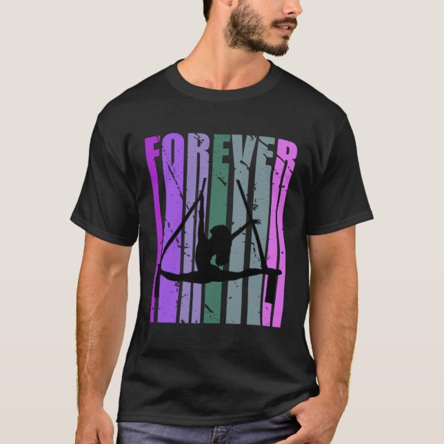 Camiseta Forever Retro Aerialist Pretty Air Dancer Coach Co (Anverso)