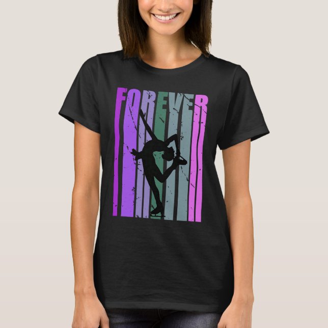 Camiseta Forever Retro Ice Skating Pretty Player Team Coach (Anverso)