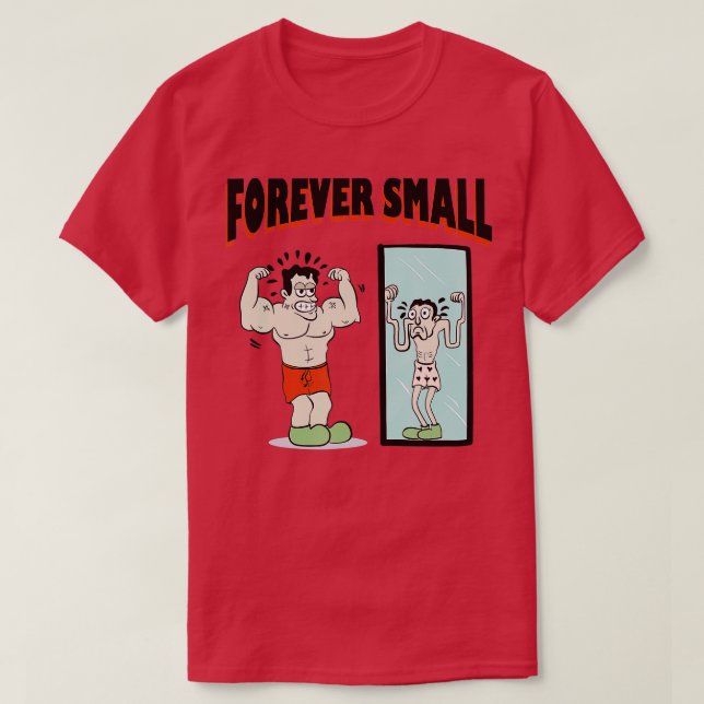 Camiseta Forever Small Weightlifting Gym Powerlifting Fitne (Diseño del anverso)