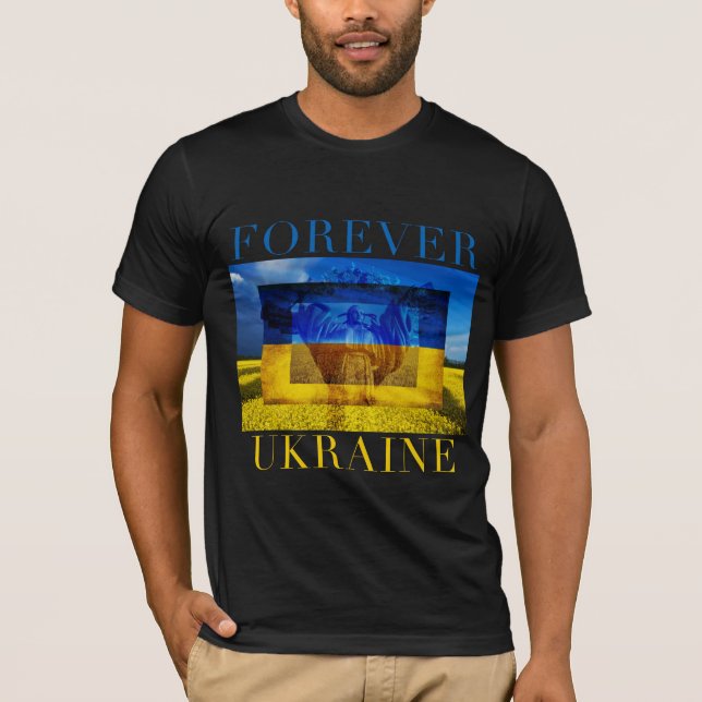 Camiseta Forever Ukraine T-Shirt (Anverso)