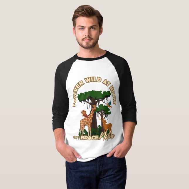 Camiseta Forever Wild At Heart (Anverso completo)