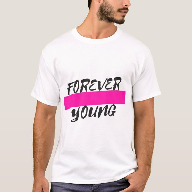 Camiseta Forever Young (Anverso)
