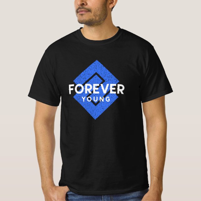 Camiseta FOREVER YOUNG - Men's T-Shirt (Anverso)