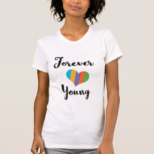 Camiseta Forever young R+F, skin care consultant