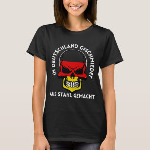 Camiseta Forex Made Alemania Bandera Alemana Skull Steelwor