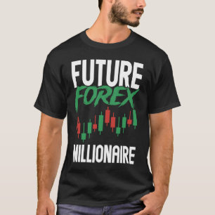 Camiseta Forex Millionaire BACKPRINT Forex