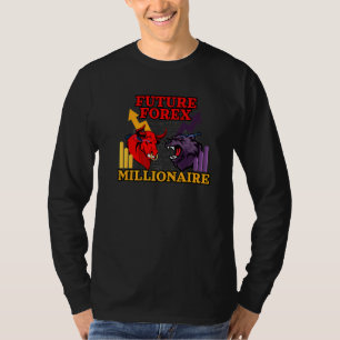 Camiseta Forex Millionaire Inspired Bull Vs Relacionado Con