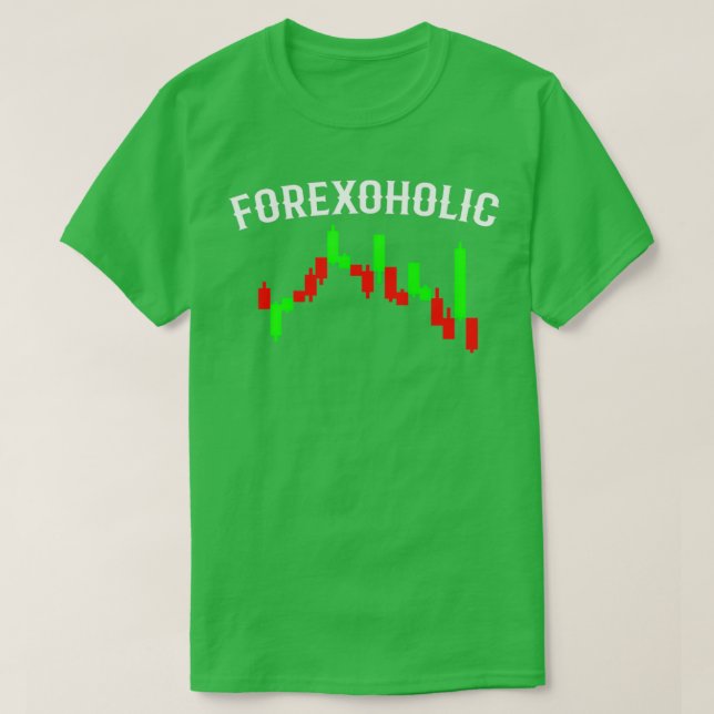 Camiseta FOREX TRADER Forexoholic 2 (Diseño del anverso)