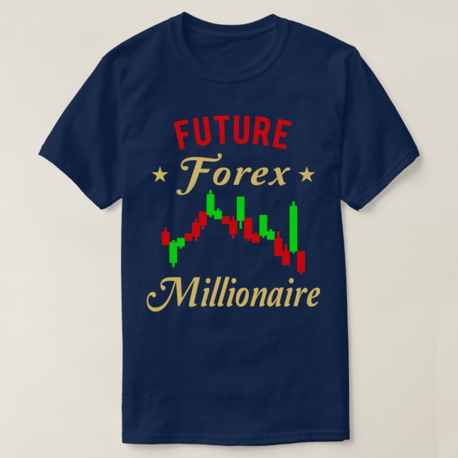 Camiseta FOREX TRADER Future Forex Millionare (Diseño del anverso)