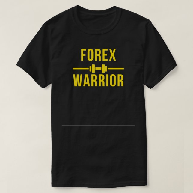 Camiseta Forex Warrior (Diseño del anverso)