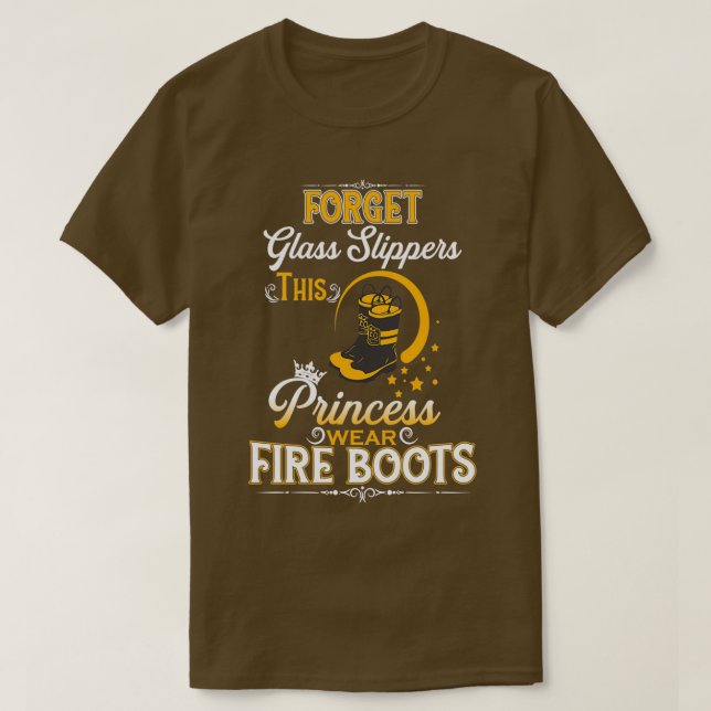 Camiseta forget glass slippers (Diseño del anverso)
