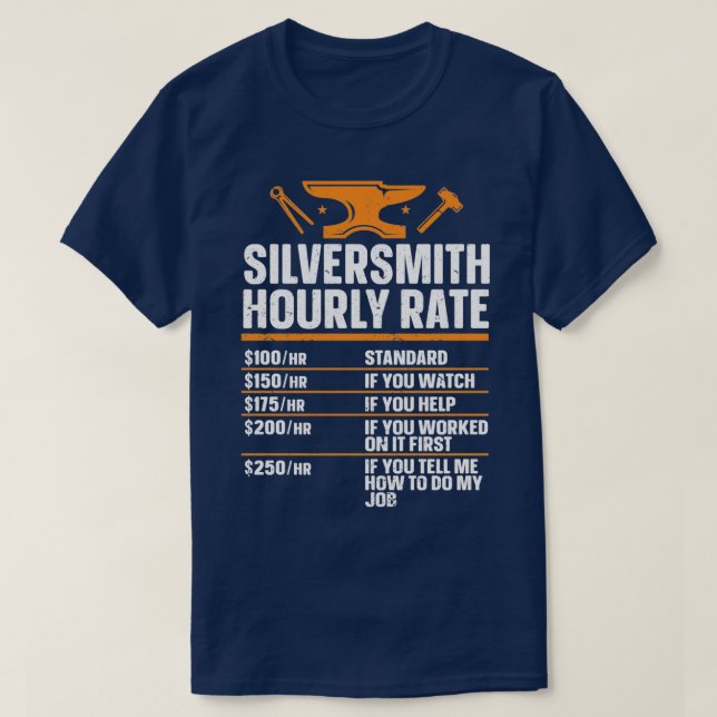 Camiseta Forging Blacksmyth Blacksmith Silversmith T (Diseño del anverso)