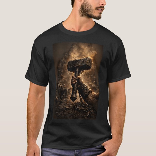Camiseta Forjado a Través de Cada Desafío (Anverso)