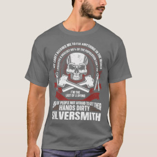 Camiseta Forjando herrero de metal Silversmith T