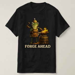 Camiseta Forjar Adelante Rana Artesanal y Arte Chispas Bril