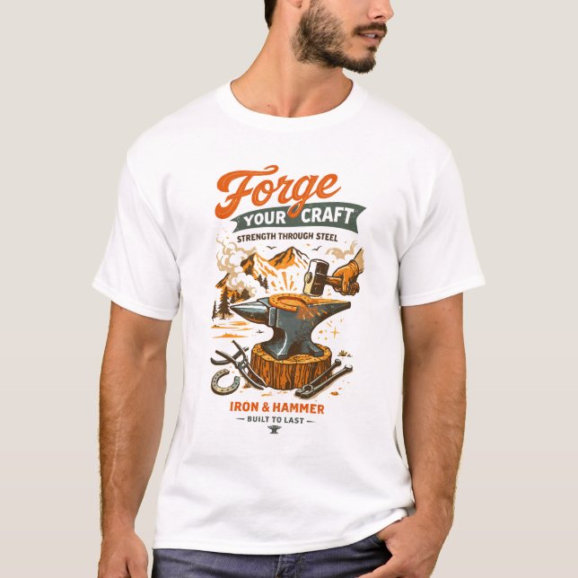 Camiseta Forjar Fuerza (Anverso)