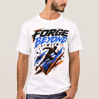 Camiseta Forjar Más Allá de los Límites | Gráfico Motivacio