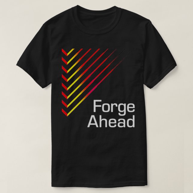 Camiseta Forjar por delante (Diseño del anverso)