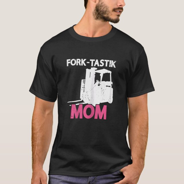 Camiseta Forklif certificado mamá de Fork Tastik (Anverso)