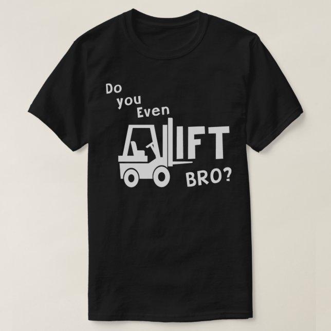 Camiseta Forklift Driver Funny Premium  (Diseño del anverso)