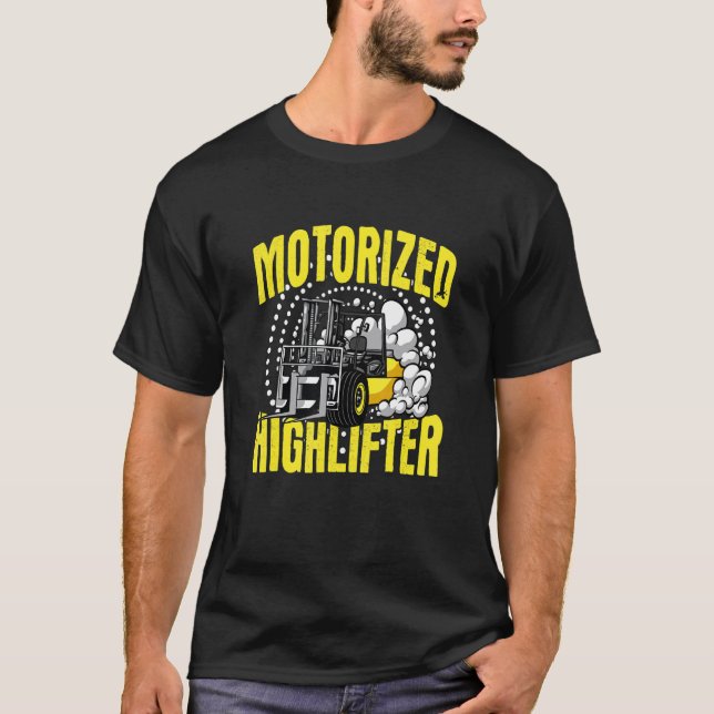 Camiseta Forklift driver warehouse clerk saying (Anverso)