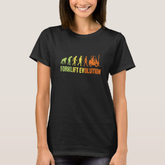 Camiseta Forklift Evolution Funny Forklift Operator Fork Wa