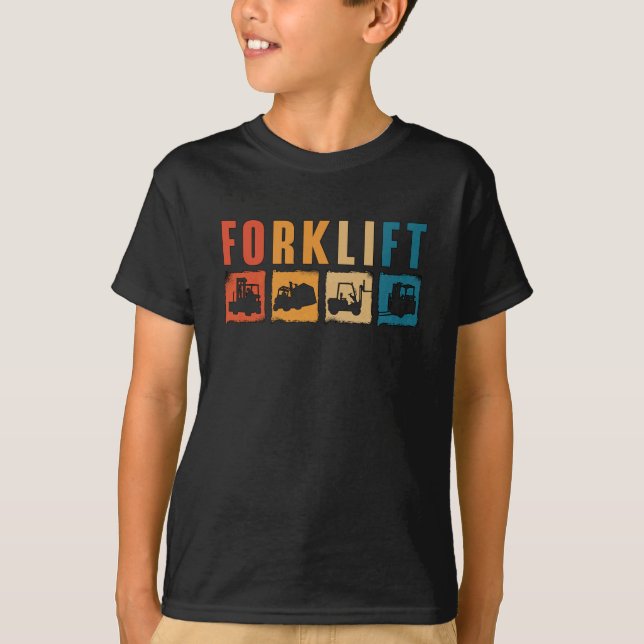 Camiseta Forklift Operator Forklift Quote Driver Worker (Anverso)