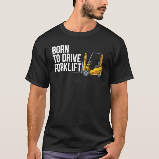 Camiseta Forklift Operator Truck Worker_2 (Anverso)
