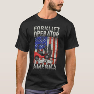Camiseta Forklifter Guay Trabajador de construcción Forkli
