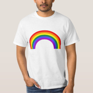 Camiseta Forma de arco iris