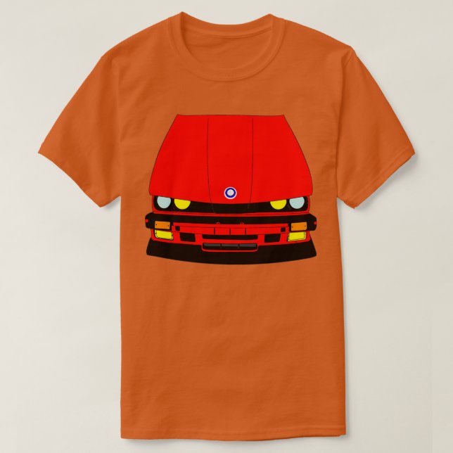 Camiseta Forma de caja Gusheshe 325 BM (Diseño del anverso)