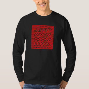 Camiseta Forma de onda sintetizadora 1