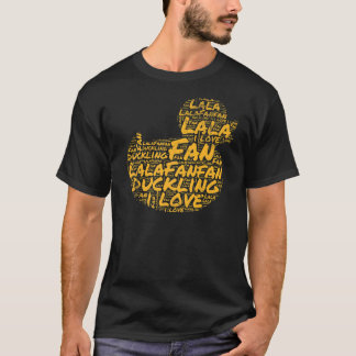 Camiseta Forma de pato con inscripciones de Lalafanfan
