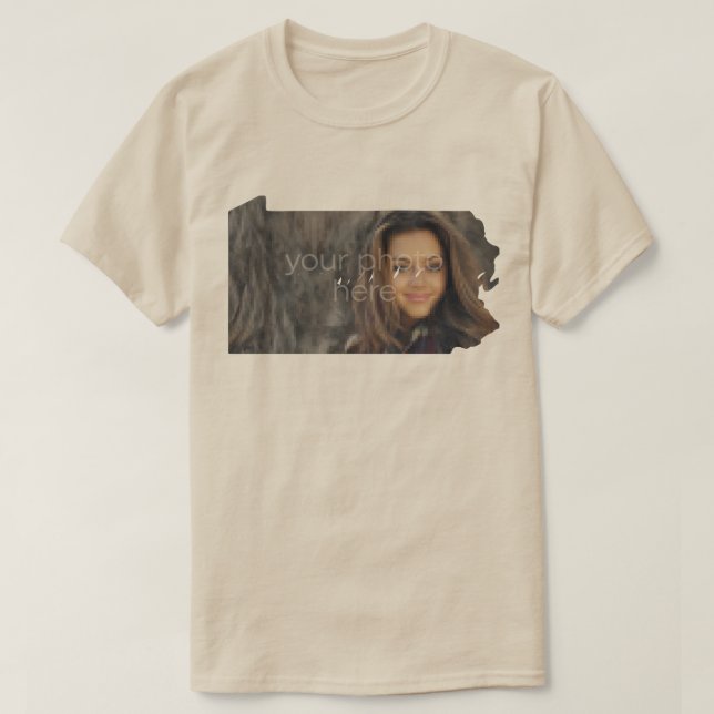 Camiseta Forma de Pensilvania (Diseño del anverso)